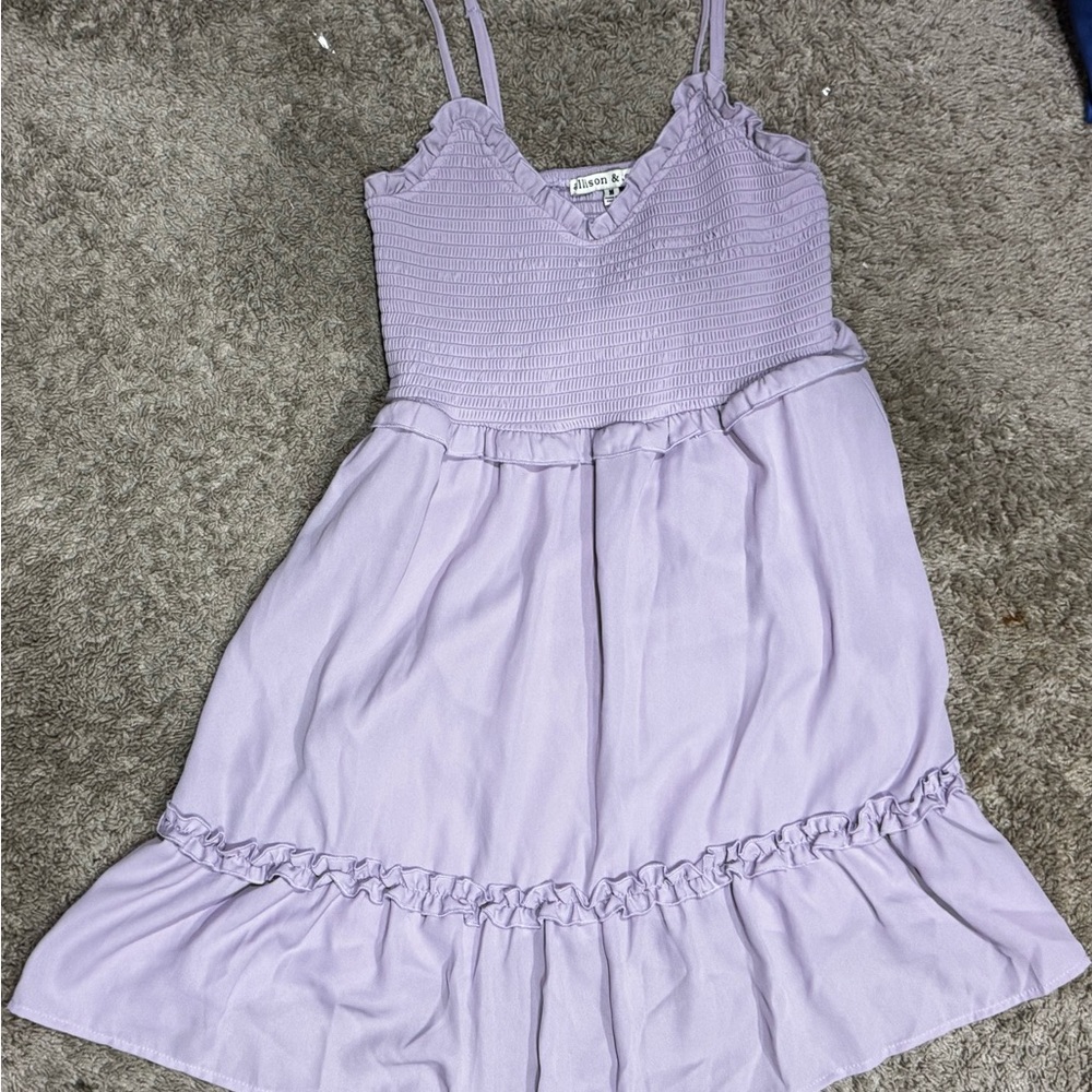 Lavender Kids Dress